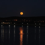 Worm Moon over the Anacostia River