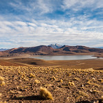 Bolivia - Lake at 4875 meters on the Salar tour