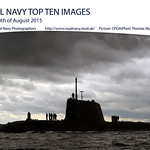 The arrival of Artful to HMNB Clyde, Scotland