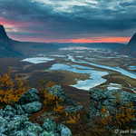 Autumn View from Sami Sacred Mountain