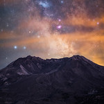 Mount St. Helens Milky Way