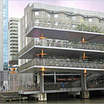 "Bicycle Flat", gare d'Amsterdam, Nederland