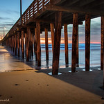 Sunset at Cayucos Pier