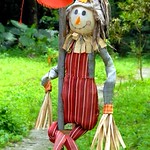 To have fun with pretty scarecrow