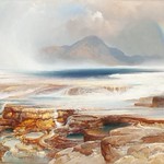Thomas Moran - Hot Springs of the Yellowstone [1872]