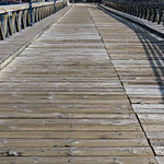 Passerelle "Marc Seguin" au-dessus du Rh&ocirc;ne entre Touron et Tain-L'Hermitage (Ard&egrave;che-Dr&ocirc;me, France)