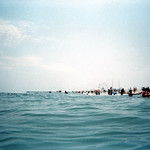 the ocean breathes salty