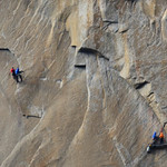 Climbers on El Capitan