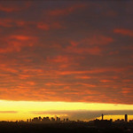 Boston Sunrise On The Morning After a Nor'Easter
