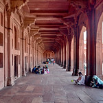 India - Uttar Pradesh - Fathepur Sikri - Cloister - 1