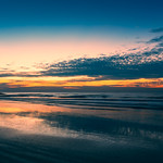 The Shore Greets the Sun