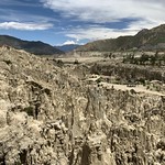 The Moon Valley (Valle de la Luna) at 3,100 meters (10,170 ft) above sea level, La Paz, Bolivia.