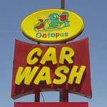 Octopus Car Wash sign