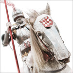 Knight On White