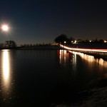 Abendstimmung am Teich (Evening mood at the pond)