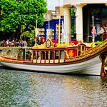 The Royal Row Barge &ldquo;Gloriana&rdquo;. London, England.