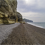 Beach near Pointe de la Courtine