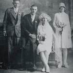 Grandma Saalmans' Wedding, circa 1902