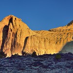 Looking Across a Rugged Landscape to Navajo Dome (Capitol Reef National Park)