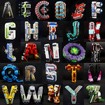 Alphabet starfighter group