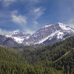 Mount Timpanogos from the Alpine loop