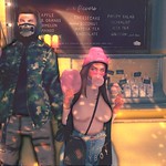 Cotton Candy Time with the wife