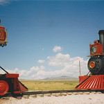 10th August 1993. Golden Spike National Monument, Promontory, Utah, USA