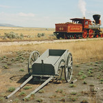10th August 1993. No. 60 Jupiter at Golden Spike National Monument, Promontory, Utah, USA