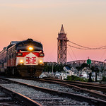 Dinner Train at Sunset