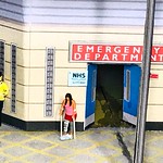 Diorama - Mossend District General Hospital. 1:76 scale - OO Gauge.