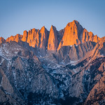 Mount Whitney Sunrise Alabama Hills Whitney Portal Sierra Crest California Fuji GFX100 McGucken Fine Art Landscape Photography! Fujifilm FUJINON GF 250mm F/4 R LM OIS WR Lens GFX 100 & FUJIFILM GF 1.4X TC WR Teleconverter 350mm