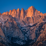 Mount Whitney Sunrise Alabama Hills Whitney Portal Sierra Crest California Fuji GFX100 McGucken Fine Art Landscape Photography! Fujifilm FUJINON GF 250mm F/4 R LM OIS WR Lens GFX 100 & FUJIFILM GF 1.4X TC WR Teleconverter 350mm