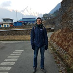 On runway 24 - Lukla Aiport