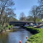 Walking by the river
