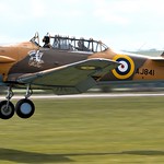 1951 North American T6 Harvard AJ841 G-BJST Wacky Wabbit RAF Desert Airforce