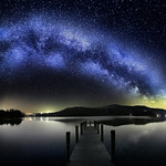 Milky Way over Derwentwater