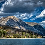 The hotel on the hill (color)