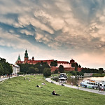 Krakow And Clouds, Wawel Castle