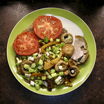 roast lamb and kidney beans