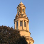 Cupola of National Baptist Memorial Church, almost sunset, 16th Street NW, Washington, D.C.