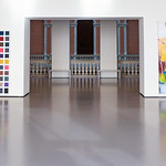 Albert Oehlen exhibition - Palazzo Grassi - Cows by the Water