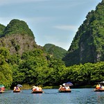 paseo en canoas-TAM COC-Vietnam