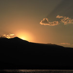Sunset and Shadows, Mono County, CA