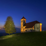 St Ana Church, Jezero, nr Ljubjlana, Slovenia