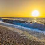 Sunrise seascape sunshine