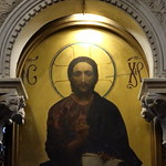 January 25, 2023. The 336th day of war in Ukraine. Lord of the world, says: "I am the light of the world." Altarpiece in St. Cyril's Church in Kyiv. Painter Mikhail Vrubel. Fragment of the iconostasis.