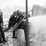 Protest against pension reform - Day 9.