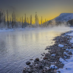 Bow River Winter Sunrise