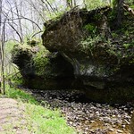 Hiking path near Crawdad Creek and Dolomite Rock