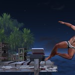 Falling off the pier